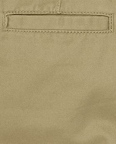 The Children's Place Boys' Stretch Chino Pants, Flax/New Navy 4-Pack, 4 - Image 5