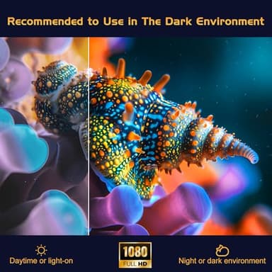 【Netflix Officially Licensed】TMY Projector with Built in Apps, 1080P Movie Projector with WiFi and Bluetooth, Electric Focus & Auto Keystone, 270° Rotatable Outdoor Projector for Phone/PC/HDMI/USB - Image 9