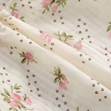 Baby Girls Daisy Playsuits Bodysuit+Headband Print Halter Romper Floral Jumpsuit Infant Summer Clothes (Y-Beige, 0-3 Months) - Image 7