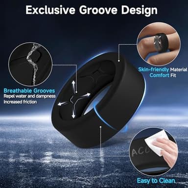 SZJCLTD 10 Pack Ring Cover for Oura Ring Gen 4 /Gen 3/ Samsung Galaxy Ring, Anti-Scratch Elastic Silicone Oura Ring Cover for Working Out Gym - Patent Pending - Image 4