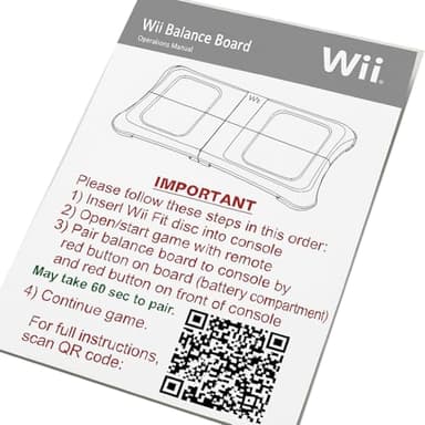 Crownrock Enterprises Wii Fitness Bundle - Genuine Balance Board, Wii Fit Plus, Bonus Games (Renewed) - Image 3