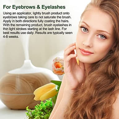 Rosemary Oil for Hair Growth, 100% Pure Organic Rosemary Oil for Eyebrow and Eyelash, Nourishes The Scalp, Improves Blood Circulation,Rid of Itchy & Dry Scalp 60ml - Image 5