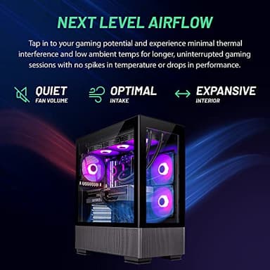 Skytech Gaming PC Desktop – Intel Core i7 12700F 2.1 GHz, NVIDIA RTX 4070 Ti, 1TB NVME SSD, 16GB DDR4 RAM 3200, 750W Gold PSU, 360mm AIO, 11AC Wi-Fi, Windows 11 Home 64-bit,Black - Image 9