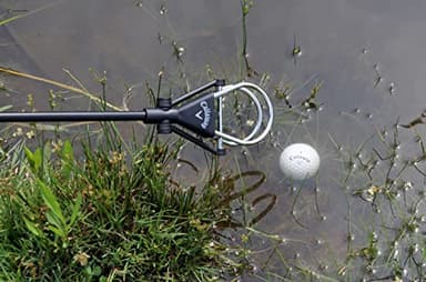 Callaway Golf Ball Retriever for Water, Telescopic with Dual-Zip Headcover, Black, 15 Feet - Image 3