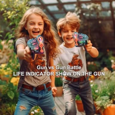 Laser Tag Set of 2, Lazer Tag Game for Kids Indoor & Outdoor Play, Gift Ideas for Kids Teens and Adults, Cool Toys for Teenage Ages 8 9 10 11 12+Year Old Boy & Girls - Image 7