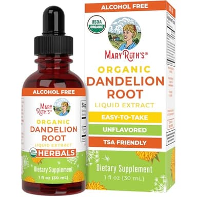 Organic Dandelion Root Extract by MaryRuth's | USDA Organic | Easy-to-Take | Liquid Dandelion Root Supplement | Herbal Extract | Vegan | Gluten Free | Sugar Free | Non-GMO | 30 Servings - Image 1