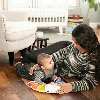 Baby Einstein Glow & Discover Light Bar Musical Activity Station and Tummy Time Toy, Montessori Cause and Effect Early Learning for 3-36 months - Image 10