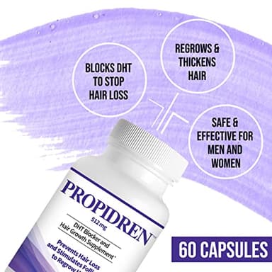 Propidren by HairGenics - DHT Blocker & Hair Growth Capsules to Prevent Hair Loss & Stimulate Hair Follicles, to Stop Hair Loss & Regrow Hair. Proprietary Anti-Hair Loss & Hair Regrowth Treatment. - Image 6
