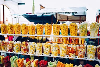 TashiBox plastic cups with lids [24 oz 100cups&100flat lids],Clear Crystal disposable plastic cups,smoothie cups - Image 9