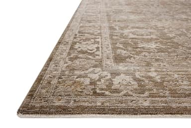 Loloi Magnolia Home by Joanna Gaines Pace Collection PAC-01 Bark/Natural 9'-6" x 12'-3" Area Rug - Image 6