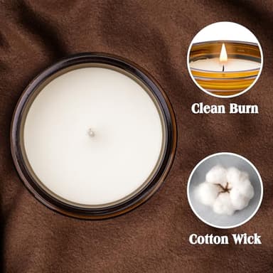 Homsolver 60th Birthday Gifts for Women Men, Happy 60th Birthday Decorations Candles Gift for Her Him, Funny 60 Years Old Ideas- Lavender Scented Candle - Image 2