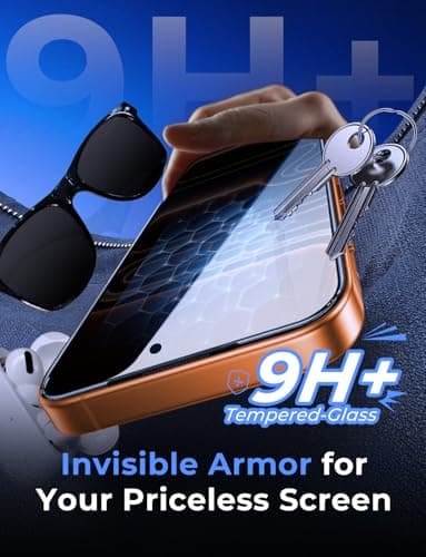 MAGIC JOHN 2 Pack for iPhone 17 Pro Max 6.9 inch Privacy Glass Screen Protector-[Anti-Spy] Auto Dust-Elimination, Bubble Free, Easy Installation - Image 5