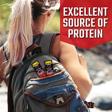 Jack Link's Beef Steak, Teriyaki - Protein Snacks, Meat Snack with 9g of Protein, Made with 100% Beef, Individually Wrapped Bulk Snack Pack, Keto Friendly - 1 Oz. (12 Count) - Image 3