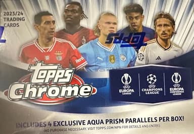 2023/24 Topps Chrome UEFA Club Competitions Soccer Value Box - Image 2