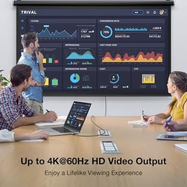 20Gbps USB C 3.2 Gen 2 Cable, Type C 4K@60Hz UHD Video 5A/240W PD3.1 Fast Charge w/E-Marker Compatible with Thunderbolt 3/4 for Phone 15Pro MacBook Pixel Dell Monitor - Image 8