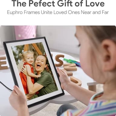 Euphro 10.1'' Digital Picture Frame with 32GB Storage, Digital Photo Frame with 1280x800 IPS Touch Screen, Share Photos/Videos and Send Best Wishes via Free App - Image 6