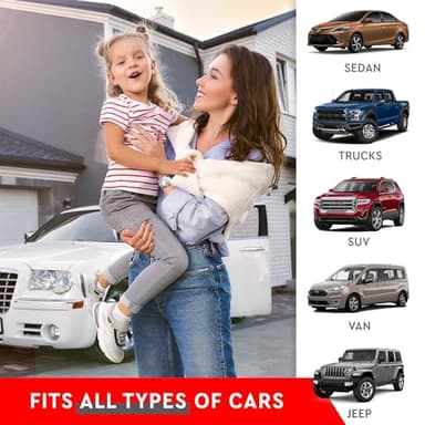 Helteko Carseat Protector with Thickest Padding, 2 Pack Auto Seat Pad from Waterproof & Stain Resistant for Child Baby , Kick Mat Material for Leather and Fabric Seat - Image 7