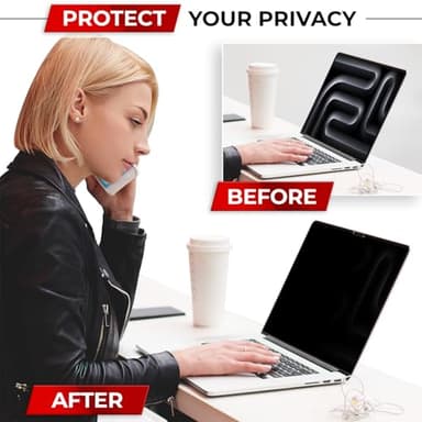 SightPro Magnetic Privacy Screen for MacBook Pro 16 Inch (2021-2024, M1, M2, M3, M4, Pro, Max) Removable Laptop Privacy Filter Shield and Protector - Image 6