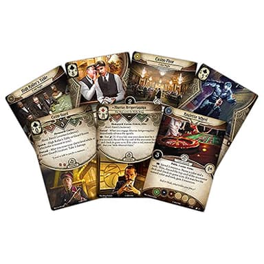 Asmodee Arkham Horror The Card Game Fortune and Folly Scenario Pack - Risk It All in a Daring Casino Heist, Lovecraftian Cooperative LCG, Ages 14+, 1-4 Players, 1-2 Hour Playtime - Image 2