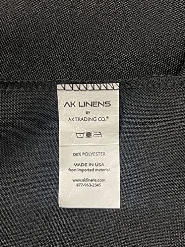 AK TRADING CO. 60 x 102-Inch Rectangular Polyester Tablecloth - Made in USA - Wrinkle-Resistant, Flame Retardant, Durable Party Table Cover, Banquet Tablecloth, Wedding Table Cover - Purple - Image 4