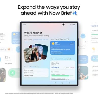 Samsung Galaxy Z Fold7 Cell Phone, 512GB AI Smartphone, Unlocked Android, AI Photo Edits, Large Screen, Long Battery Life, 2025, US 1 Yr Manufacturer Warranty, Silver Shadow - Image 9