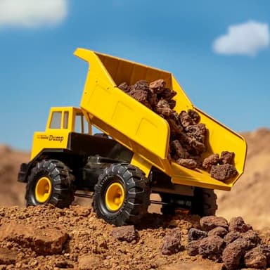 Tonka Retro Mighty Dump Truck - Collector's Edition - Made with 2X More Steel, Kids Construction Toy, Metal Truck, Toy Truck for Boys and Girls, Kids, Toddlers, Ages 3+ - Image 7
