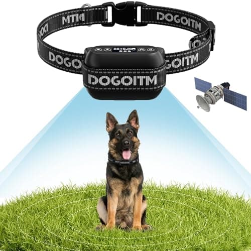Wireless Dog Fence System, GPS Wireless Dog Collar with 3 Correction Mode, Pet Containment System with AI Smart Signal, Electric Dog Fence Collar for Outdoor Use - Image 1