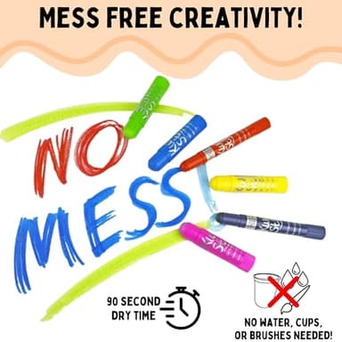 The Pencil Grip Tempera Paint, Art Set, Colors, 30 Count (Pack of 1), Assorted - Image 7