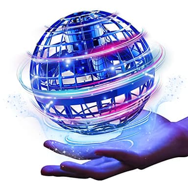 Ciniffo Flying Orb Ball 2025, Hand Controlled Boomerang Spinner Mini Drone Cosmic Globe Toy, Cool Toys Gift for 6 7 8 9 10+ Year Old Boys Girls Teens Outdoor Toys(Blue) - Image 1