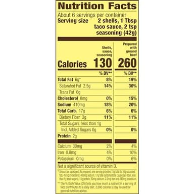 Old El Paso Taco Dinner Kit, Crunchy, 8.8 oz. - Image 2