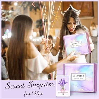 LUCOTIYA Gifts for Women, Christmas Gifts Basket for Woman Birthday Wine Tumbler Self Care Package Gift for Mom, Bestie, Her, Sister, Wife, Auntie Thank You Gift for Women Teacher Appreciation - Image 2