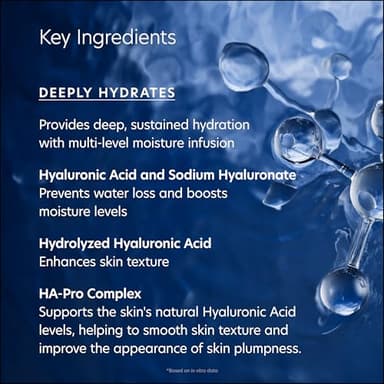 PCA SKIN Hyaluronic Acid Boosting Face Serum, Hyaluronic Acid Serum for Face Made with Niacinamide and Ceramides, Helps Reduce Fine Lines and Wrinkles and Delivers 24-Hour Moisturization, 1 Oz Pump - Image 6