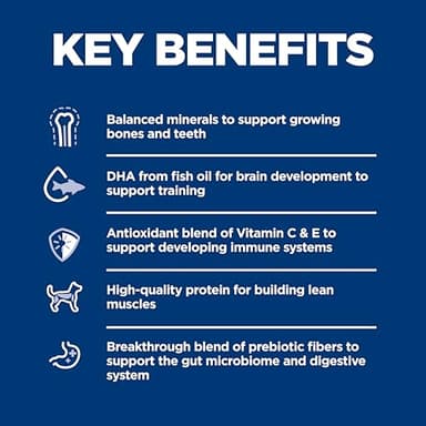 Hill's Science Diet Puppy, Puppy Premium Nutrition, Small Kibble, Dry Dog Food, Chicken & Brown Rice, 4.5 lb Bag - Image 4