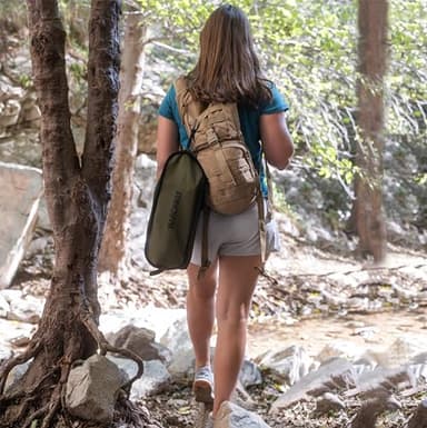 MARCHWAY Lightweight Folding High Back Camping Chair with Head Support, Stable Portable Compact for Outdoor Camp, Travel, Beach, Picnic, Festival, Hiking, Backpacking (Highback Green) - Image 8