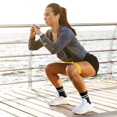 Toes Home Pilates Socks for Women with Grippers, Non Slip Yoga Crew Socks for Barre Hospital Exercise Workout Sticky Athletic Slipper Socks 4 Pairs - Image 5