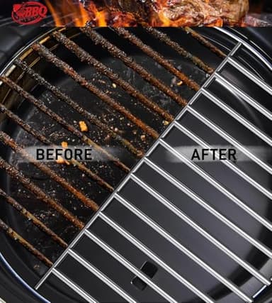 TNTOR Grill Brush with Scraper, 18" Adjustable Handle BBQ Grill Brush for Outdoor Grill, Extra Strong Grill Cleaner Accessories for Grill/Smoker/Gas/Charcoal Grill Cleaning-Gifts for Grill Wizard/Dad - Image 7