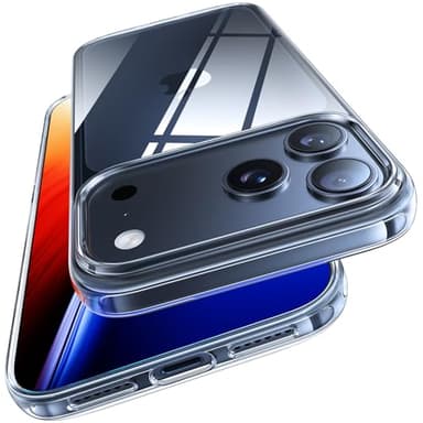 TORRAS for iPhone 17 Pro Case Crystal Clear, Ultra-Thin, 2025 Upgraded Non-Yellowing, Military-Grade Protection, Transparent Slim Case for iPhone 17 Pro Phone Case, Soft, Anti-Scratch, Clear - Image 1