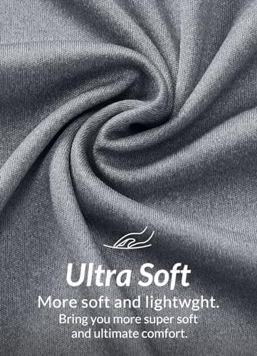 baleaf Men's UV SPF Hoodie Shirt UPF 50+ Sun Protection Long Sleeve T-Shirts Rash Guard Fishing Swimming Lightweight Light Grey Heather S - Image 2