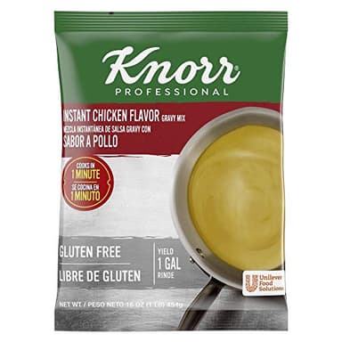 Knorr Professional Chicken Gravy Mix, Gluten Free, No Artificial Flavors or Preservatives, Colors from Natural Sources,1 lb, Pack of 6 - Image 1