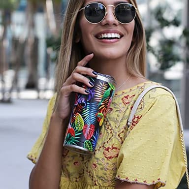 Tervis Disney Mickey Mouse One : Walt’s Plane - Travel Poster New York Triple Walled Insulated Tumbler Keeps Drinks Cold & Hot, 20oz - Stainless Steel - Image 2