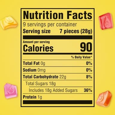 STARBURST Gummies Original Gummy Candy, Sharing Size, 9 oz Bag (Pack of 8) - Image 2