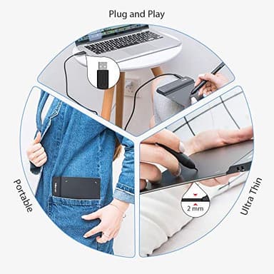 Drawing Tablet XPPen StarG640 Digital Graphic Tablet 6x4 Inch Art Tablet with Battery-Free Stylus Pen Tablet for Mac, Windows and Chromebook (Drawing/E-Learning/Remote-Working) - Image 7