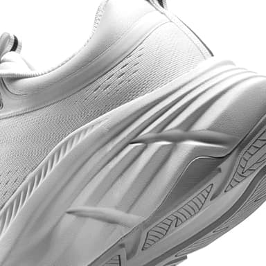 NORTIV 8 Women's Walking Shoes Cushion Comfortable ActiveBreeze Running Tennis Shoes Non-Slip Workout Gym Sports Athletic Breathable Fashion Sneakers,Size 11,White,SNWS248W - Image 9