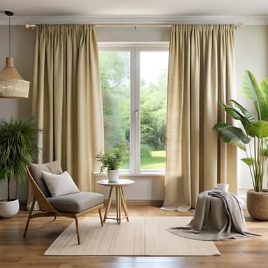 Gold Curtain Rods for Windows 48-84 Inch, 6/8 Inch Adjustable Telescoping Drapery Rod with with Translucent Gold Foil Finials, Decorative Single Curtain Rod Set for Bedroom Living Room - Image 7