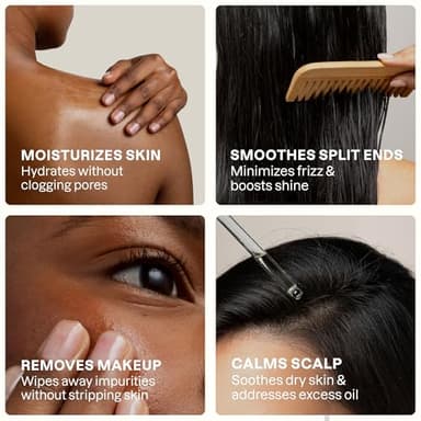 Cliganic Organic Jojoba Oil, 100% Pure (4oz) | Moisturizing for Face, Hair, Skin & Nails | Natural Cold Pressed Hexane Free | Base Carrier Oil - Image 5