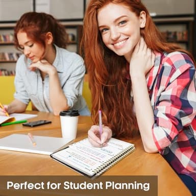 Planner 2025-2026, Academic Year Weekly and Monthly Calender Planner, July 2025 - June 2026, Spiral Bound School Planning Tool, Perfect for Teacher, Student, Women & Men - A5 (6.3" x 8.5"), Black - Image 6