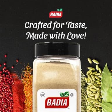 Badia Ground White Pepper, 16 oz – Smooth, Mellow Heat and Delicate Flavor for Light Sauces, Soups, Poultry and Seafood - Image 3