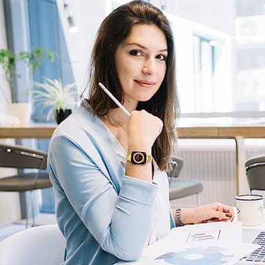 MoKo Slim Metal Band Compatible with Apple Watch Series 11/10 42mm, 9/8/7 41mm, SE3/SE2/SE/6/5/4 40mm, 3/2/1 38mm, Stainless Steel Thin Band Replacement Strap iWatch Wristband for Women, Gold - Image 8