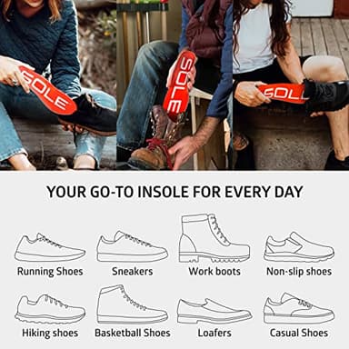 SOLE Active Medium Shoe Insoles - Men's Size 8/Women's Size 10 - Image 3