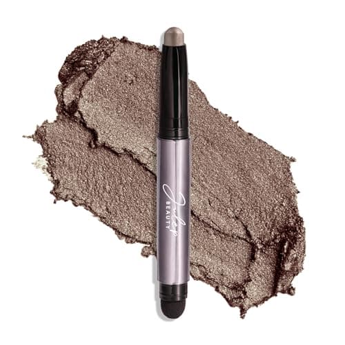 Julep Eyeshadow 101 Cream-to-Powder Waterproof Shadow Stick – Taupe Shimmer – Long-Lasting, Crease-Proof, Soft Grey Shimmer Eyeshadow with Built-in Smudger - Image 1